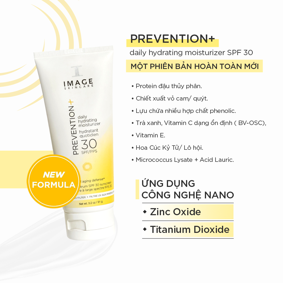 kem chống nắng IMAGE Prevention+ Daily Hydrating Moisturizer SPF30