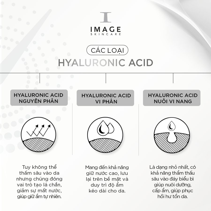 Các loại Hyaluronic Acid phổ biến trên thị trường